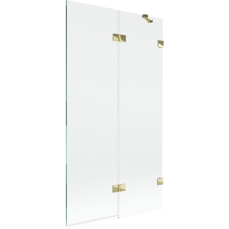 Parawan nawannowy Mexen Lunar złoty transparent 100 x 150 cm 2-skrzydłowy 1 szt