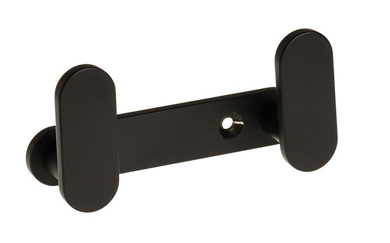 Wieszak na ubrania podwójny Schwinn Polska metalowy czarny 1 kpl