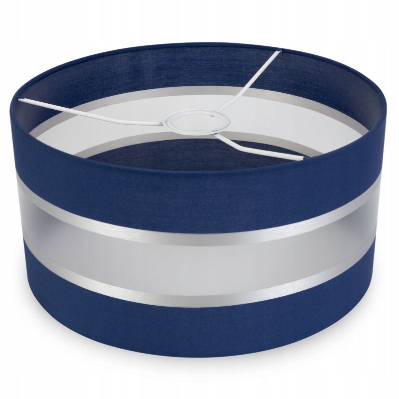 Abażur do lampy wiszącej stojącej Light Home LH Elegance 40cm E27 granatowy 1szt.