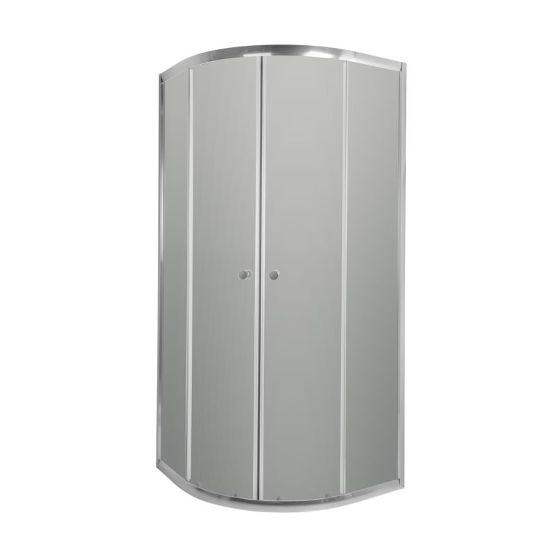 Kabina prysznicowa Invena Vitoria drzwi rozsuwane 80 x 80 cm szklo grafit , 1 szt.