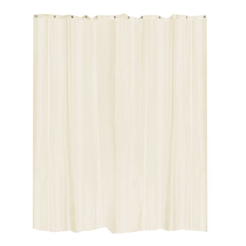 Zasłona prysznicowa Sepio ecru poliester 1 szt.