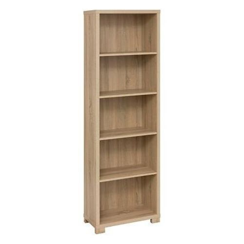 Regał na książki Bivoak 5 półek 5FIVE SIMPLY SMART nowoczesny stojący MDF naturalny 180 cm 1 szt.