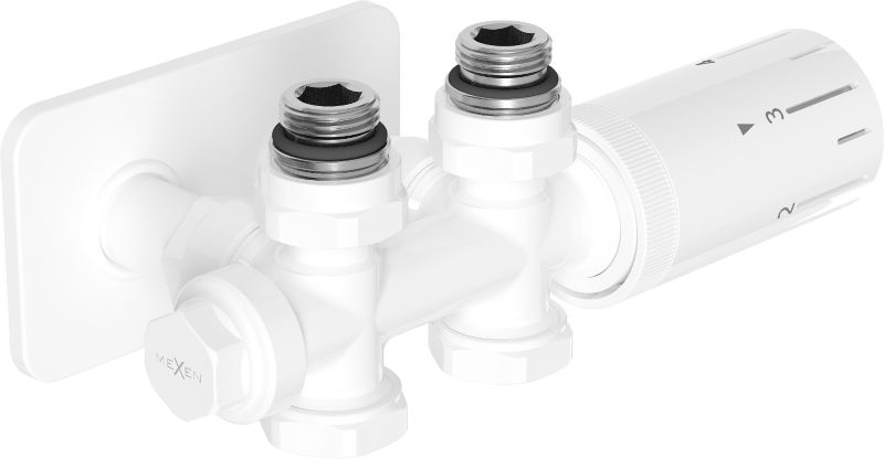 Zestaw termostatyczny Mexen G05 biały 1 szt.
