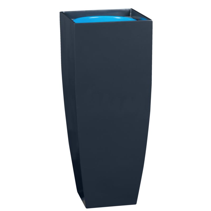 Doniczka Zadora Z Włókna Szklanego Na Taras Do Domu D106E antracyt Mat 1 szt