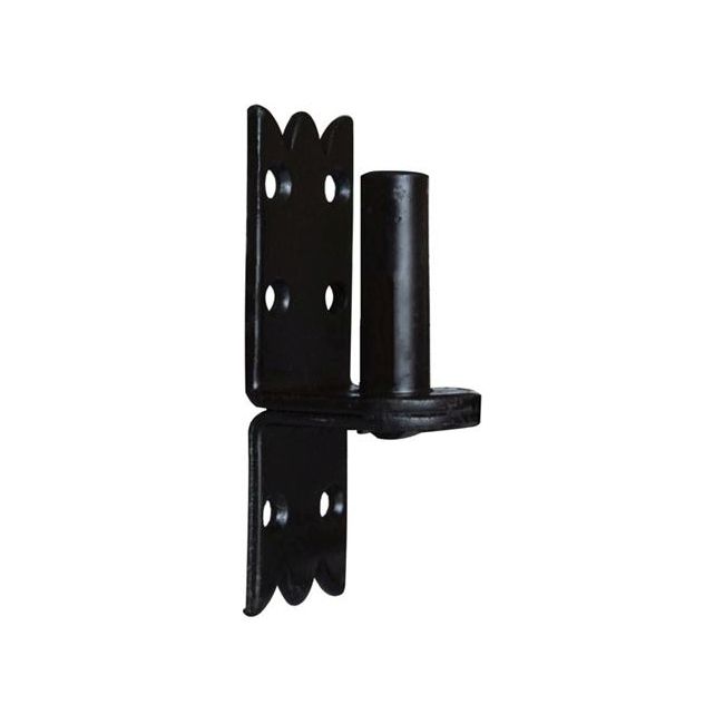 Zaczep budowlany przykręcany 14 mm czarny