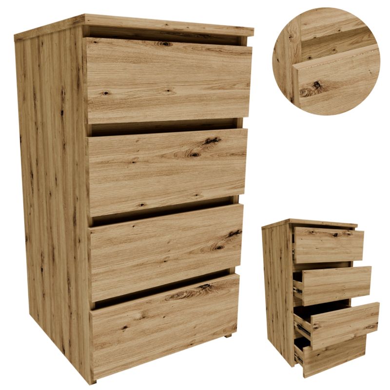 Komoda Matkam szafka CL440ART regał 40cm dąb artisan 1 szt.