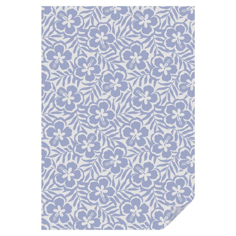 Naklejka na okno witraż Tulup 100x146 cm Efekt Mrożonego Szkła Kwiatowy wzór na liściastym tle 1 rol.