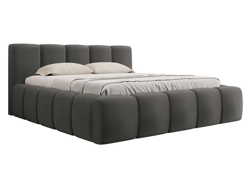 Łóżko tapicerowane MIRJAN 24 Kevson 160x200 stalowy 1 szt.