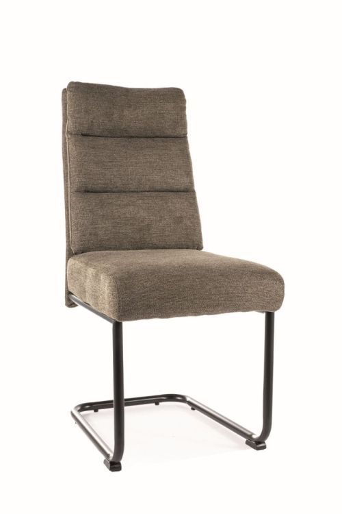 Krzesło Signal tapicerowane BERRY BREGO oliwkowe 1 szt