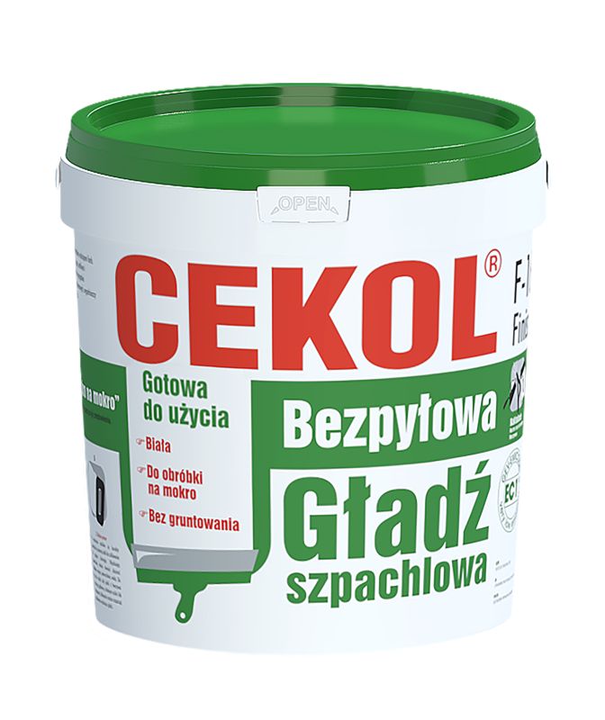 Gładź bezpyłowa Cekol F-16 1,8 kg