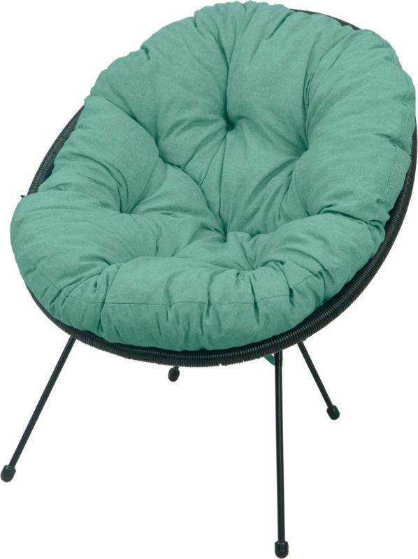 Poduszka na fotel żyłkowy AMPO miętowy 1 szt.