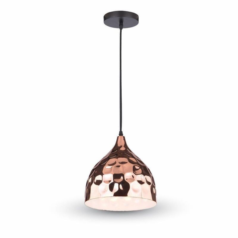 Lampa wisząca V-TAC Vt-8230 różowe złoto wym: 100 x 23 x 23 cm 1xE27 x 1 szt.