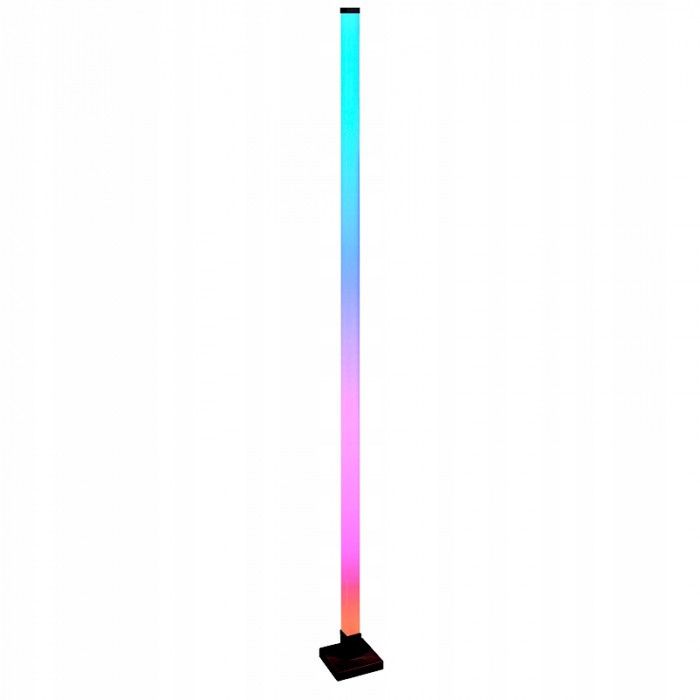 Lampa podłogowa stojąca Ecolight Muzyczna biała LED 7W muzyczna z RGB Pilot wym: 150 x 12,5 x 12,5 cm - 1 szt.