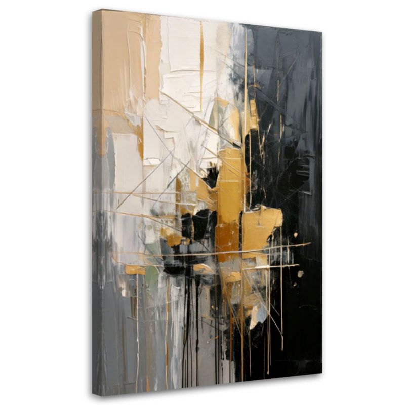 Obraz na płótnie Feeby Kształty Abstrakcja 70x100cm 1szt