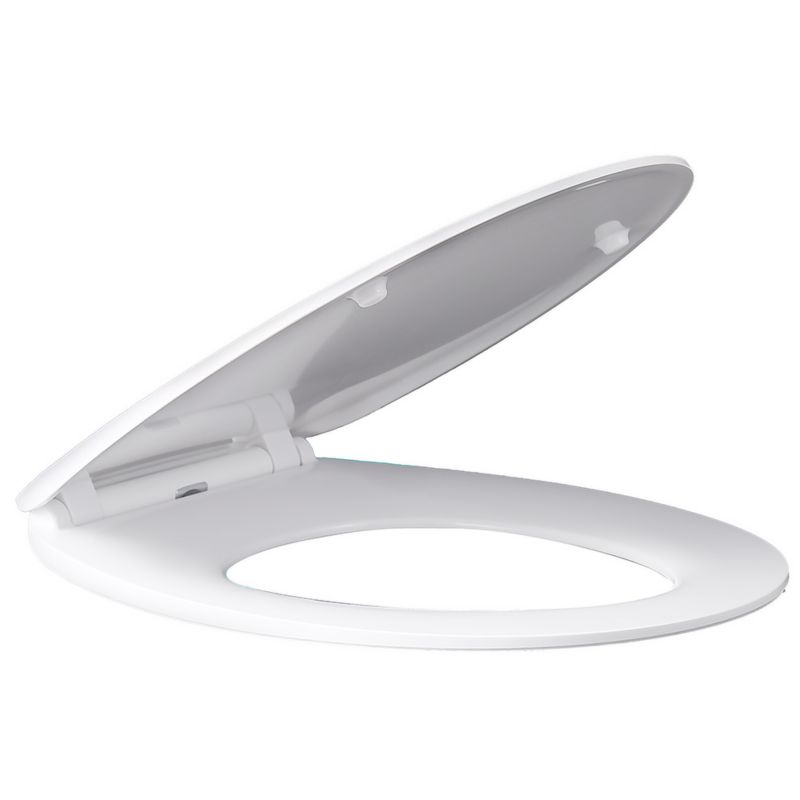 Deska sedesowa wc Rodeno biała wolnoopadająca duroplast uniwersalna 1 szt.