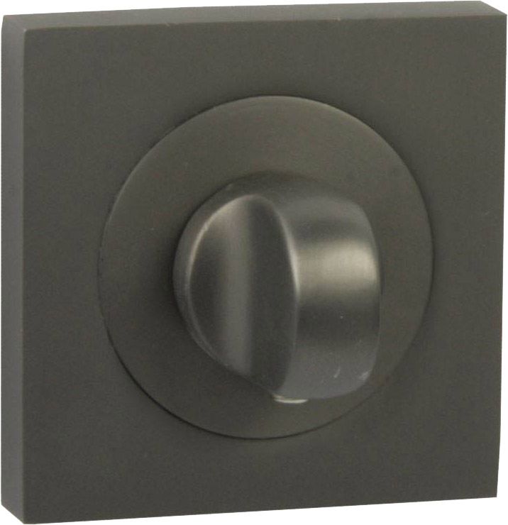 Szyld drzwiowy Quadro-QR kwadratowy WC tytan