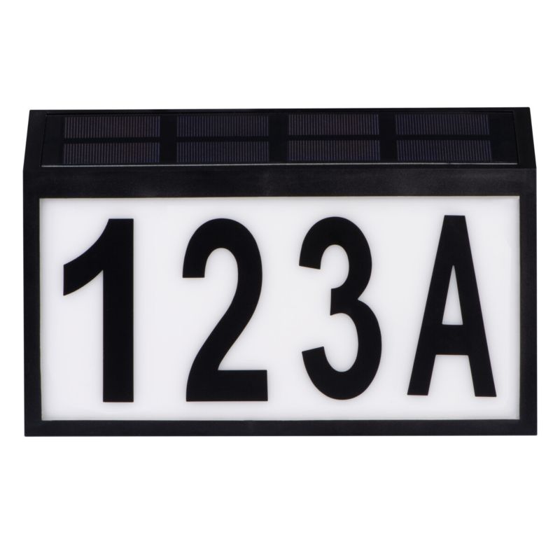 Oprawa solarna LED LL SLR LED NUM 31339 LightLogic numer domu 1 szt.