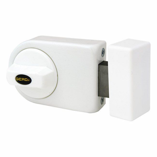 Zamek nawierzchniowy Gerda 50 i 60 mm biały
