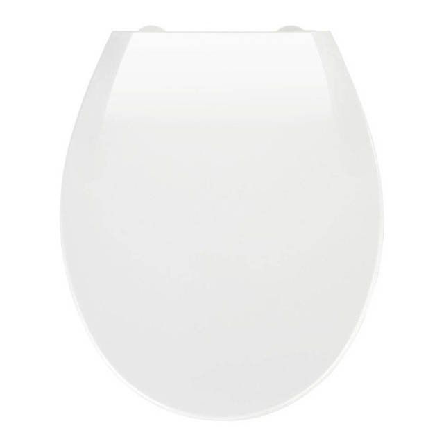 Deska sedesowa Wenko Kos wolnoopadająca Easy-Close uniwersalna biała 1 szt.