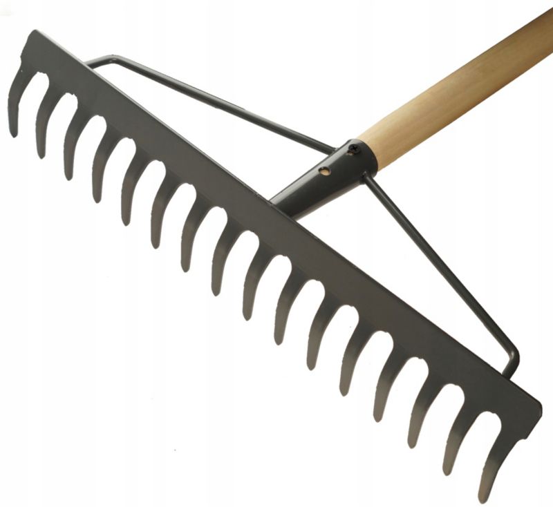 Grabie FEINZ Ogrodowe Z Kijem Wzmocnione 16 Zębów 1 szt.