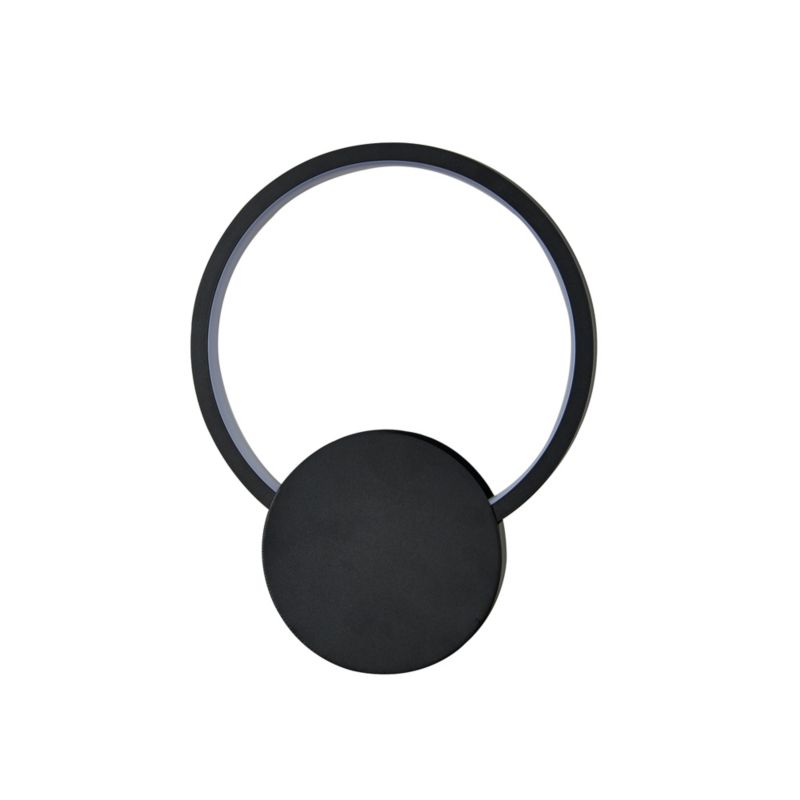 Kinkiet ścienny HOROZ LED, 7W, 400lm, 4000K, IP20, czarny, FOREVER-W 1szt.