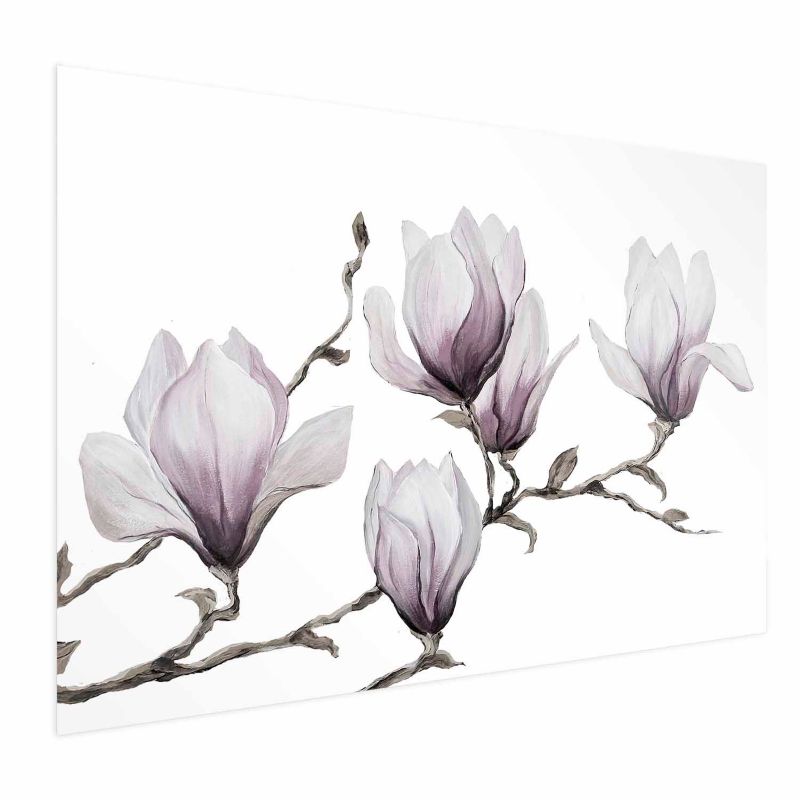Plakat Artgeist Malowane magnolie 60x40 cm bez ramy 1 szt