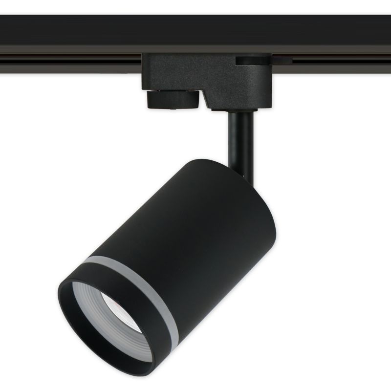 Reflektor MasterLED Ring szyna 1-fazowa GU10 fi70mm czarny mat 1 szt.