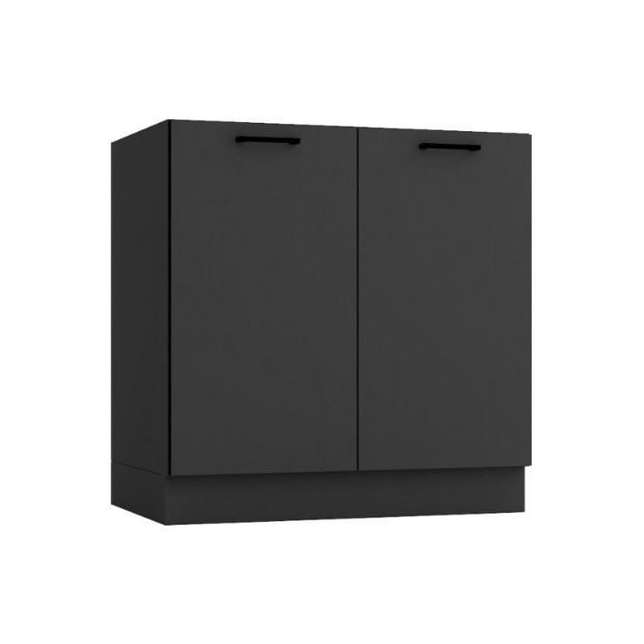 Szafka pod zlew Stolkar ANIKA D80ZL grafitowa 1 szt