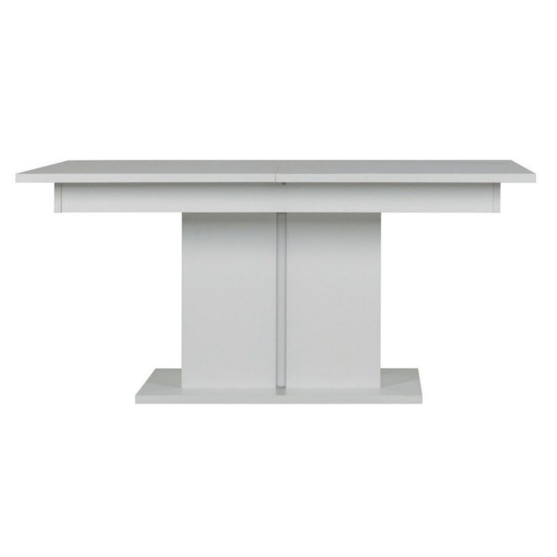 Stół Rozkładany IVORY Mebel Elite Prostokątny do Jadalni 160-200 Biały 1 szt.