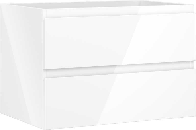 Szafka podumywalkowa Mexen Orio biały połysk 70x47 cm 2 szuflady 1 szt.