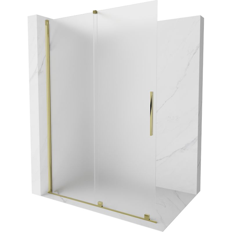 Ścianka prysznicowa walk-in Mexen Velar złoty szron 160 x 200 cm 871-160-000-33-50 1 szt.