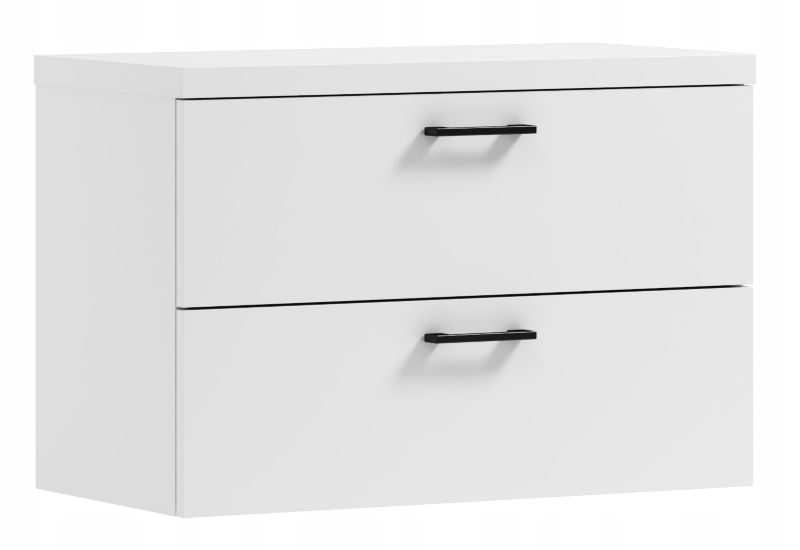 Szafka łazienkowa wisząca pod umywalk Lume 80 cm BETTER HOME biała 1 szt.