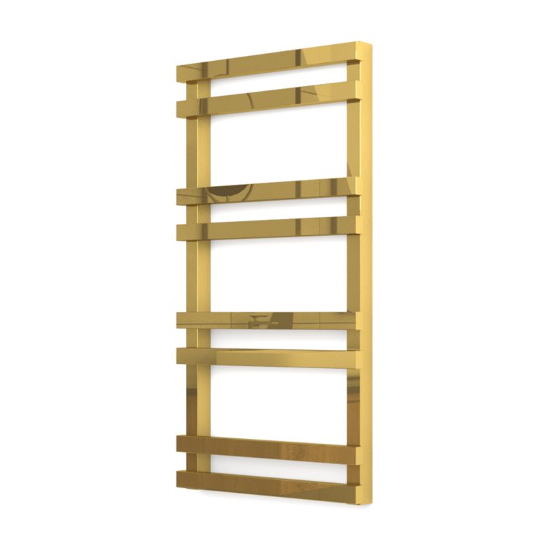 Grzejnik łazienkowy wodny drabinka Warmtec 50x90cm złoty Ventana 1szt.