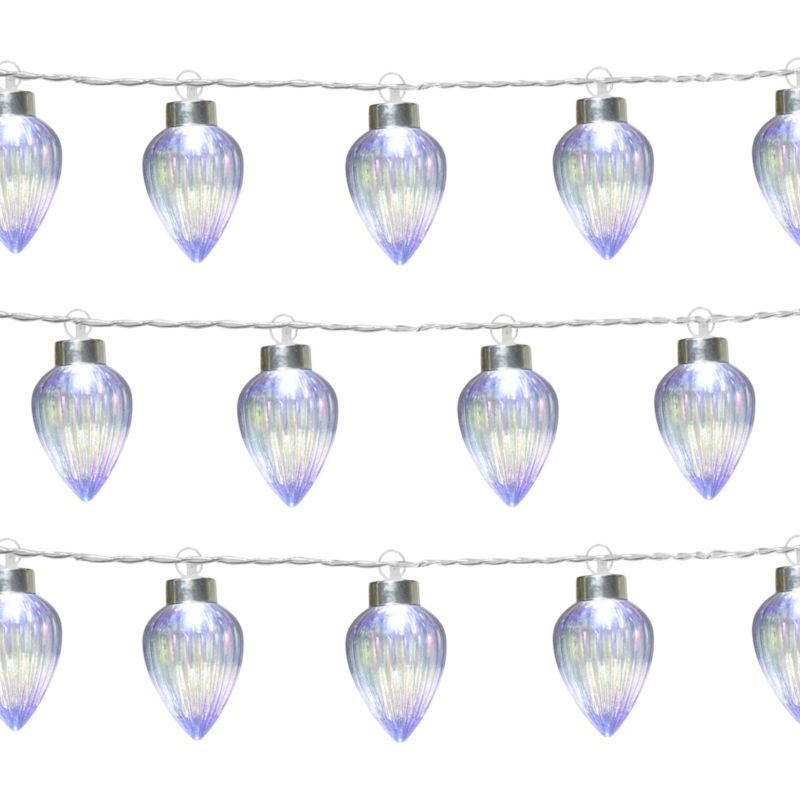 Lampki 10 LED szyszek efekt syrenki