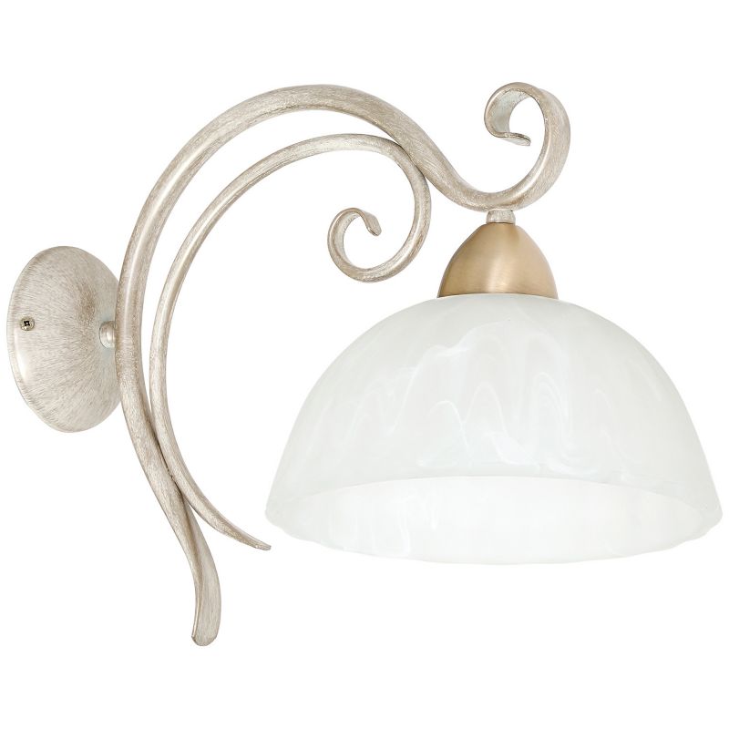 Kinkiet ścienny Luminex Aurora kremowy mat-złota patyna 1 x E27 x 15W IP20 wym: 33 x 20 x 40 cm - 1 szt.