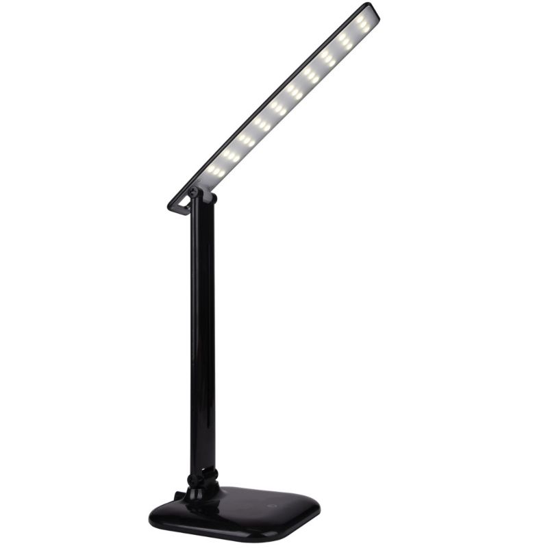 Lampka biurkowa Polux Jowi czarna LED 8W 3000K 790 lm IP20 wym: 36 x 15 x 15 cm tworzywo sztuczne - 1 szt.