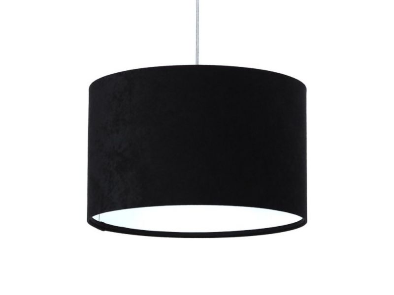 Lampa Bps Koncept wisząca HOME 30 czarna/biała 1 szt