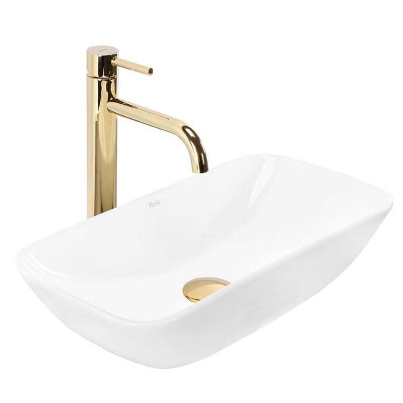 Umywalka Nablatowa Rea Maria 48X23X11,5Cm 1 Szt