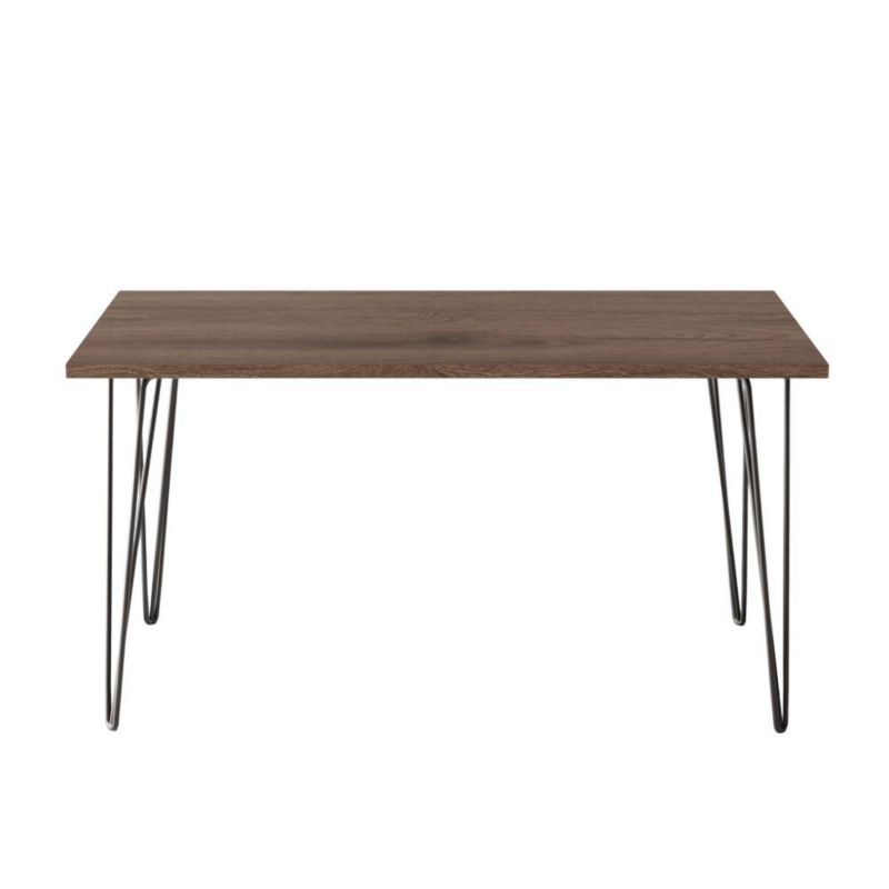 Biurko KOLM prostokątny 138 x 68 cm VOSS Dąb Czekoladowy 1szt.