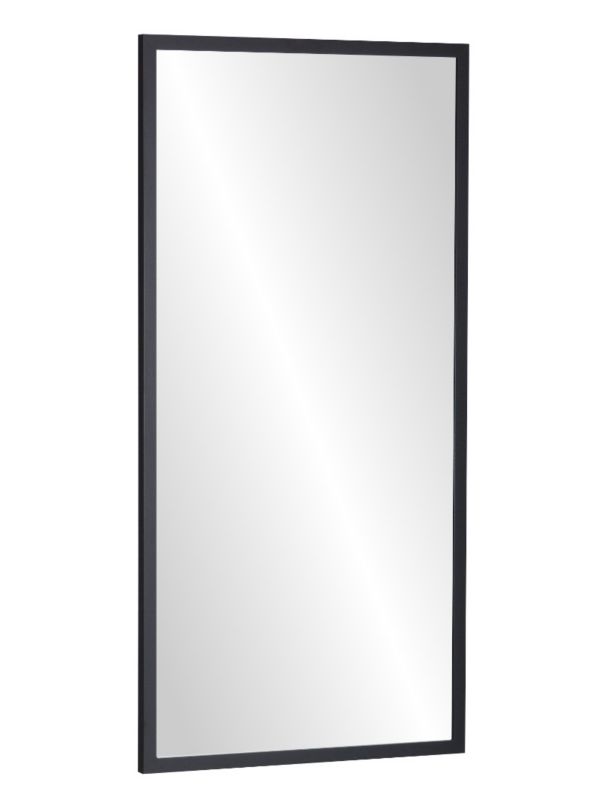 Lustro wiszące Profilmat 120x60 rama wąska czarna 1szt.