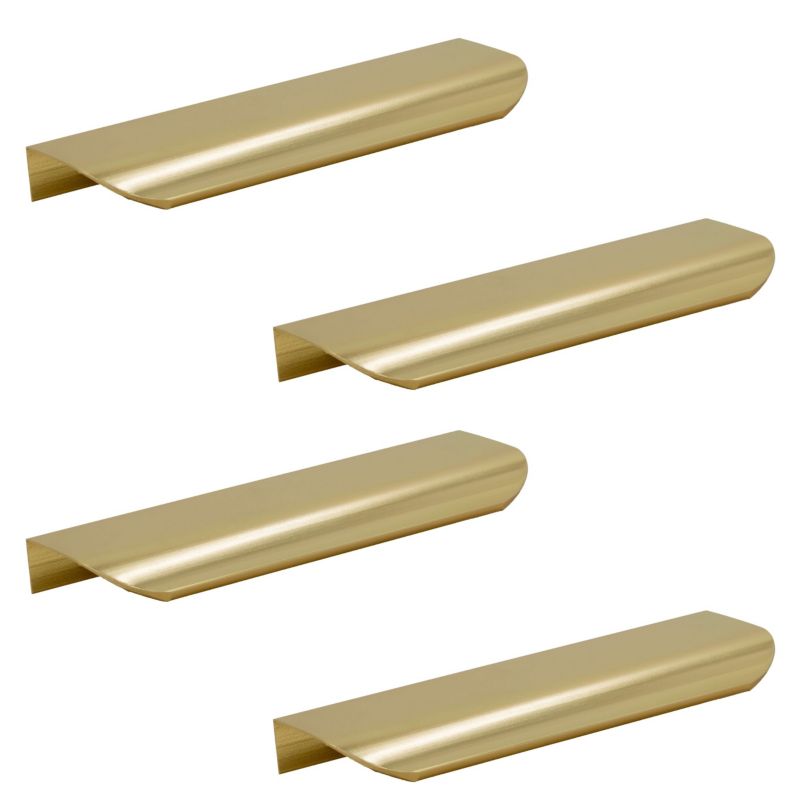 Uchwyt meblowy B&B krawędziowy 130 mm złoty 4 szt