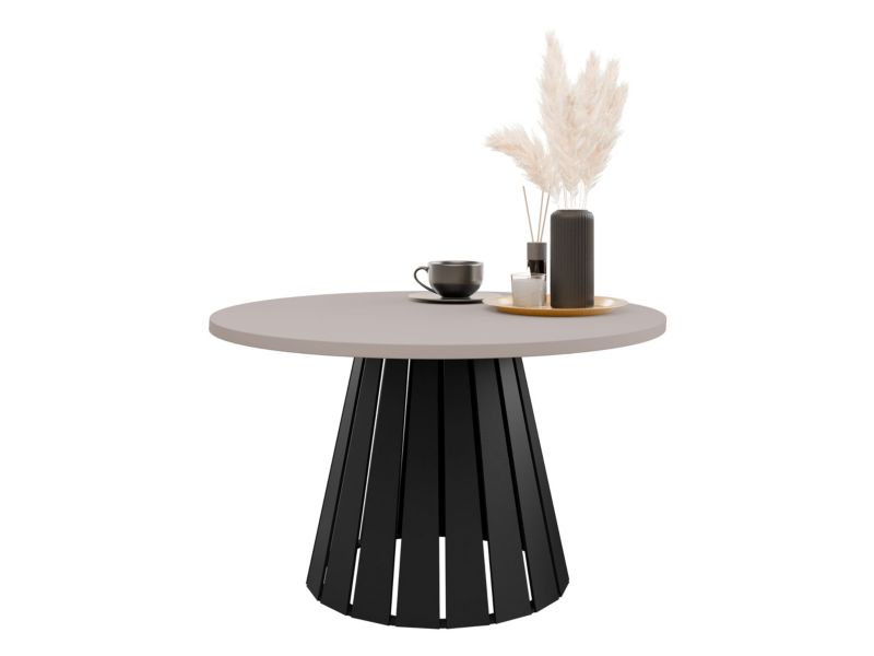 Stolik kawowy MIRJAN 24 Circolo czarny/kaszmir 1 szt.