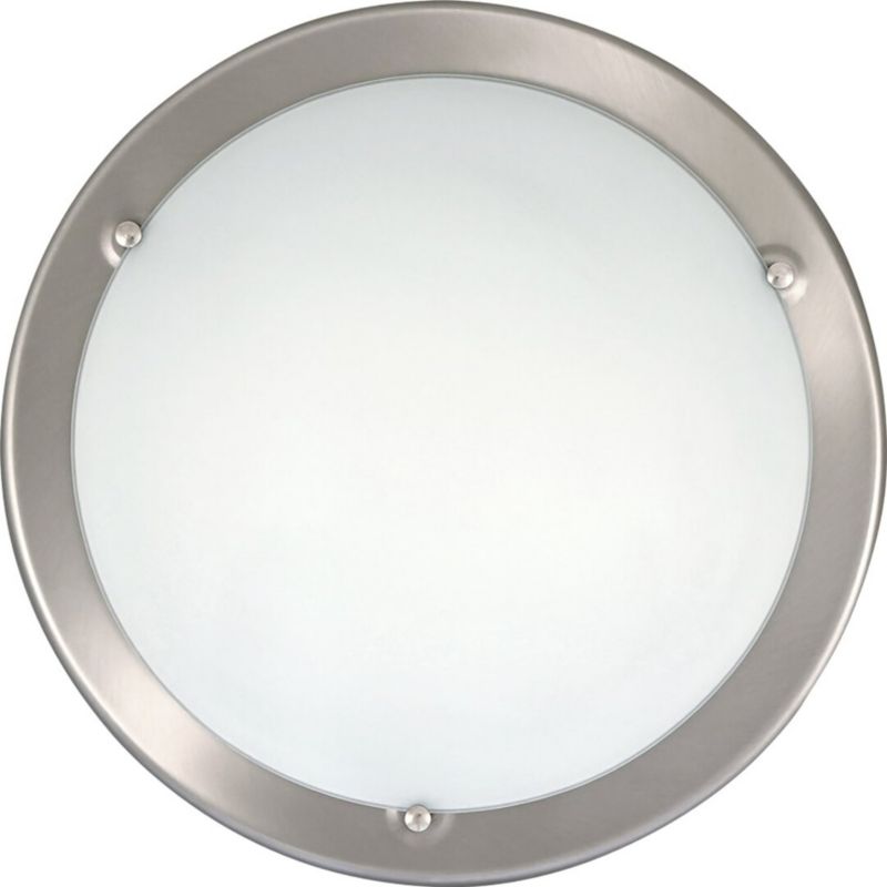 Plafon sufitowy lampa Rabalux Ufo chrom satynowany-biały metal 2 x E27 x 60W IP20 wym: 38 x 38 cm - 1 szt.