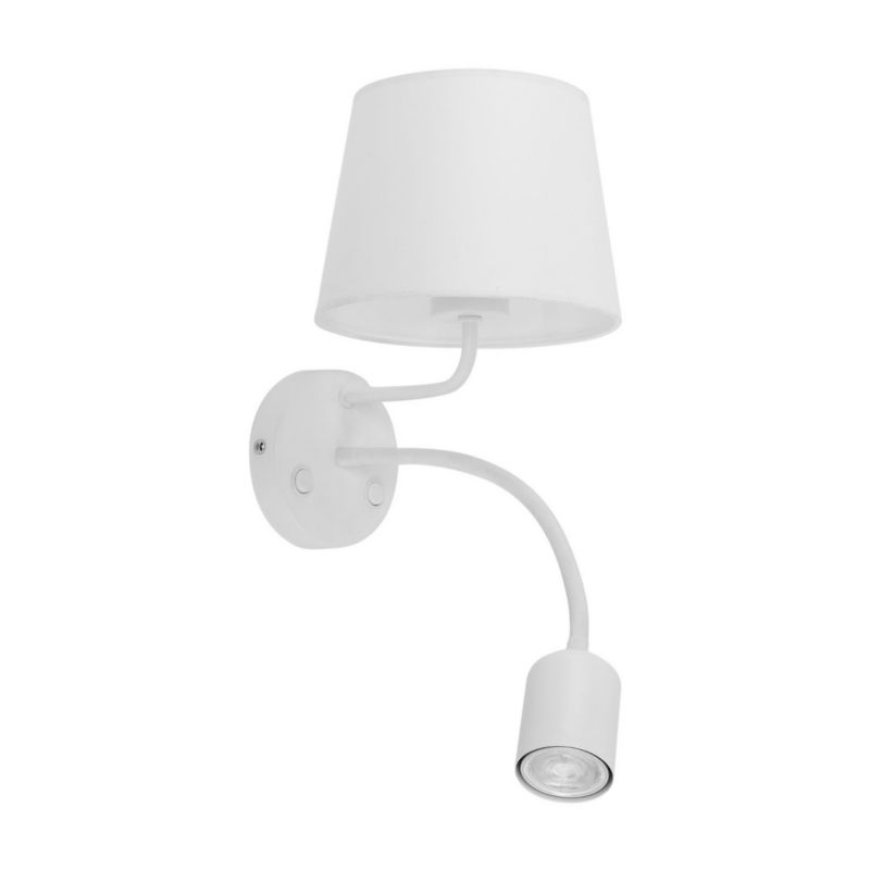 Kinkiet ścienny TK-Lighting Maja biały 2 x E27 x 60W IP20 wym: 50 x 19 x 40 cm - 1 szt.