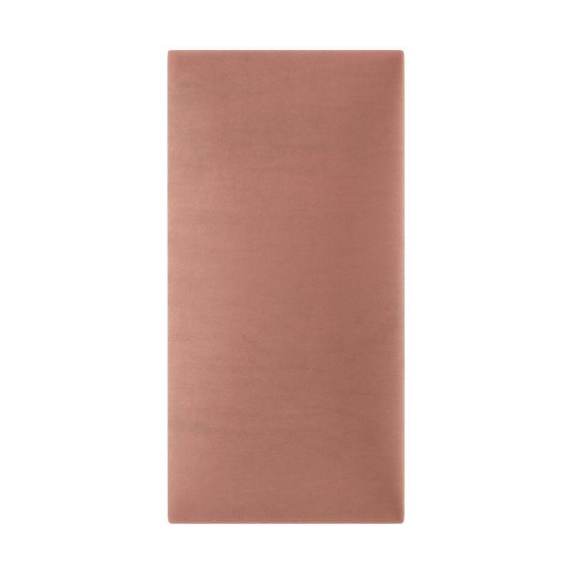 Panel ścienny tapicerowany Stegu Mollis prostokąt 60 x 30 cm pudrowy róż - 1szt.