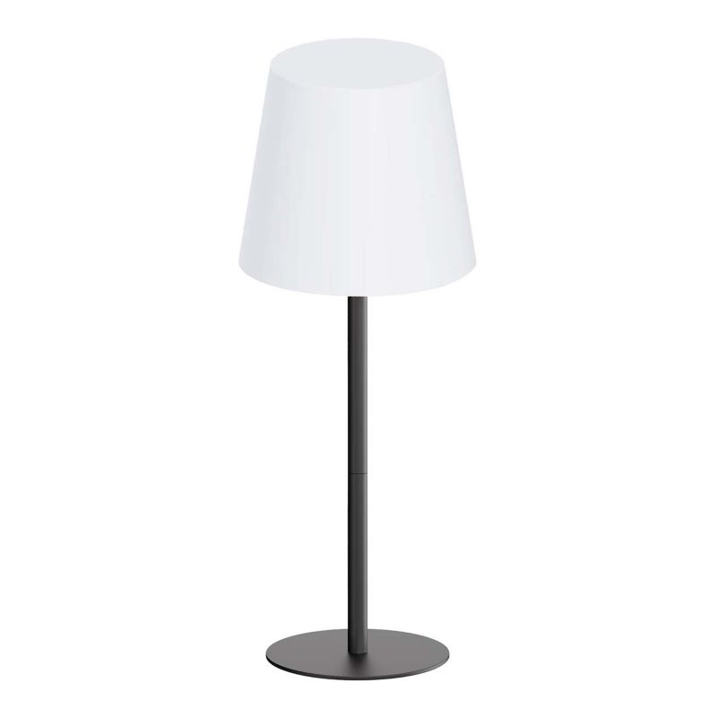 Lampka Sanico Goldlux LUCIA dekoracyjna stołowa LED z akumulatorem USB-C czarna White + RGB IP44 - 1 szt.