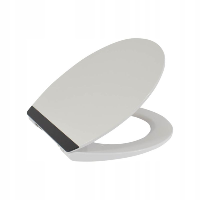 Deska sedesowa Rodeno wolnoopadająca czarny dekor 1 szt.