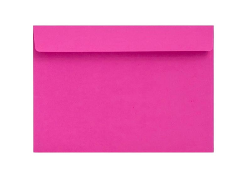 Koperty Ozdobne Neopak Ciemnoróżowe C5 162x229mm Eleganckie Zaproszenia 50 szt.