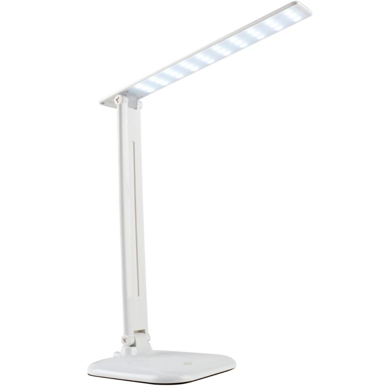 Lampa biurkowa Polux Jowi biała LED 8W 4000K 790 lm IP20 wym: 36 x 15 x 15 cm tworzywo sztuczne - 1 szt.