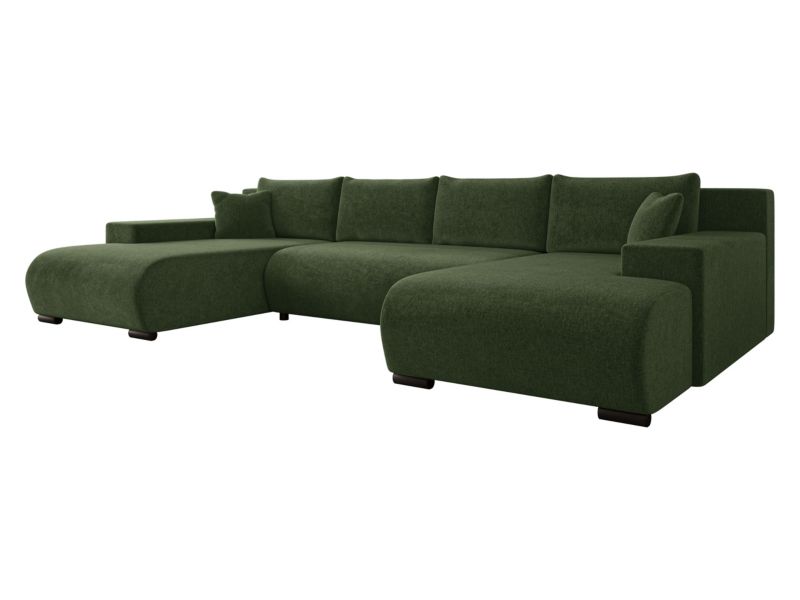 Narożnik z funkcją spania MIRJAN 24 Nojan U leśna zieleń 1 szt.